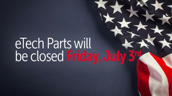 Closed July 3rd